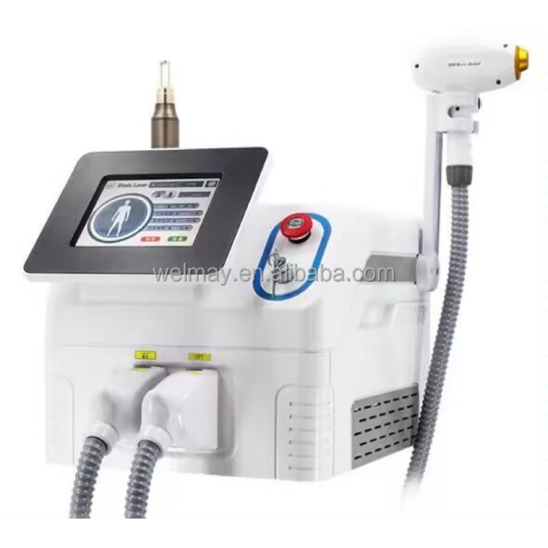 Laser Hair Removal Equipment Supplier - 2 in 1 Diode Laser Picosecond Tattoo Removal Hair Loss System