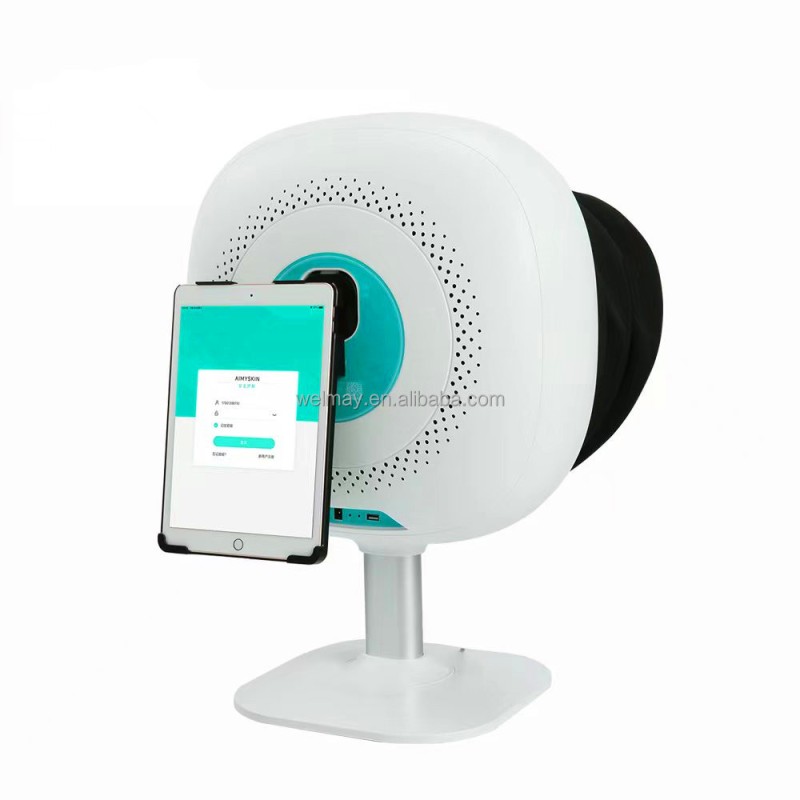 Skin Analysis System Factory - Clinic Spa Salon Welmay Portable Facial Body Skin Analyzer Diagnosis Device