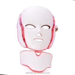 Red Light Therapy Mask Supplier - 7 Colors Face Neck Phototherapy PDT LED Red Light Therapy Skin Care