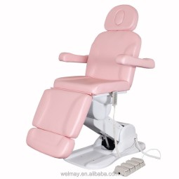 Spa Chair Factory - Electric 3-4 Motors Spa Salon Clinic Facial Care Pedicure Chair Massage Bed
