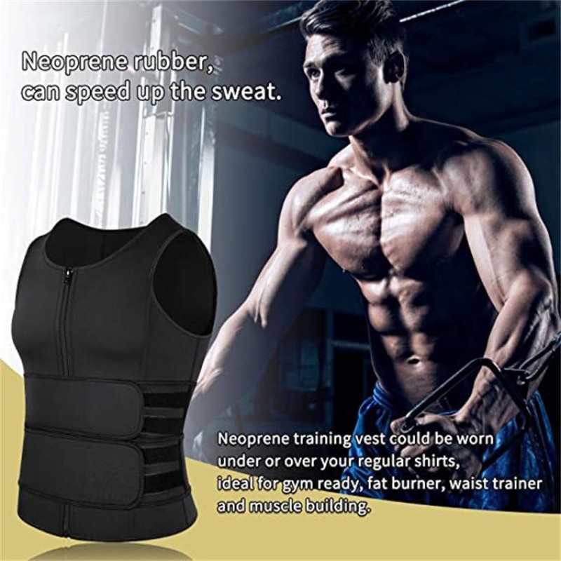 Sauna Belt Factory - Sauna Sweat Compression Large Size Workout Abdominal Corset Gym Vest Belt