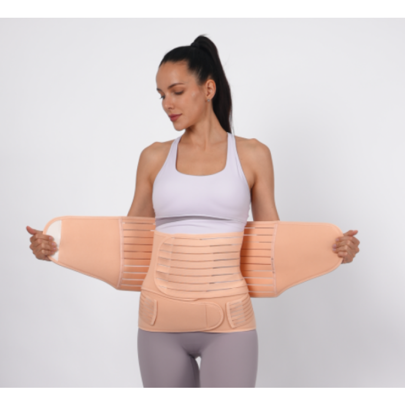 Postpartum Binder Supplier - Breathable Postpartum Abdominal Binder Set with Adjustable Compression