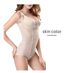 Tummy Control Panties Manufacturer - High Waist Six-row Button Tummy Control Panties Body Shaper