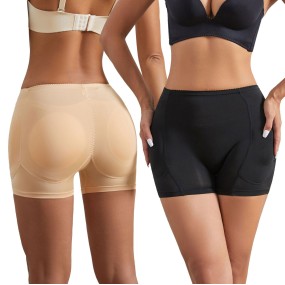 Shapewear Panties Factory - High Waist Shaping Tummy Control Lifting Four Sponge Pads Body Shaper
