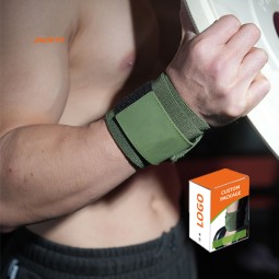 Wrist Wraps Supplier - Custom Made Fitness Weight Lifting Wrist Wraps Hand Adjustable Neoprene