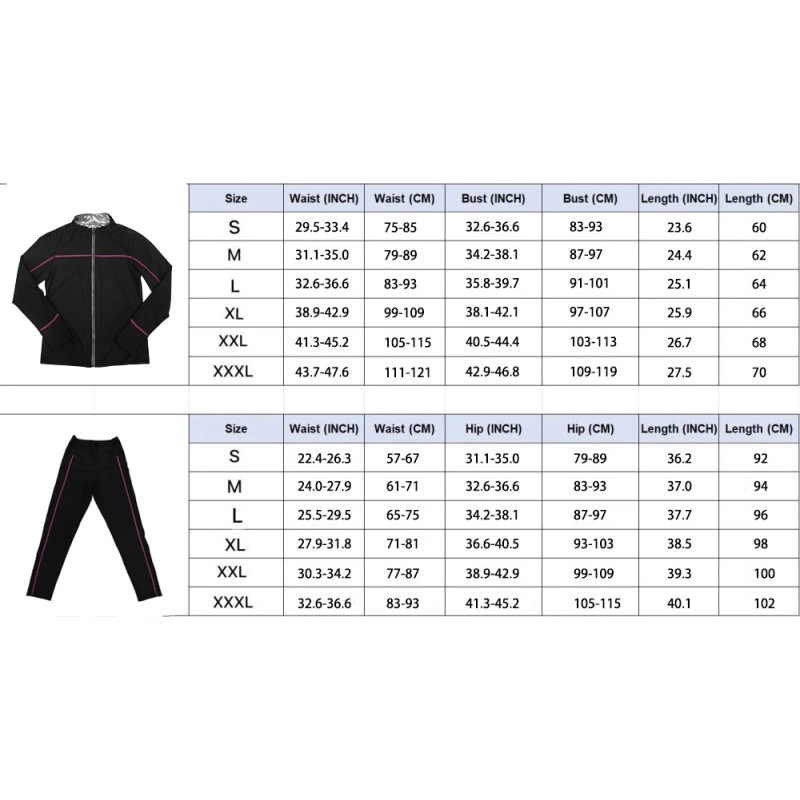 Women Sauna Suit Factory - Women Workout Weight Loss Sauna Suit Long Sleeve Shirt Gym Tops