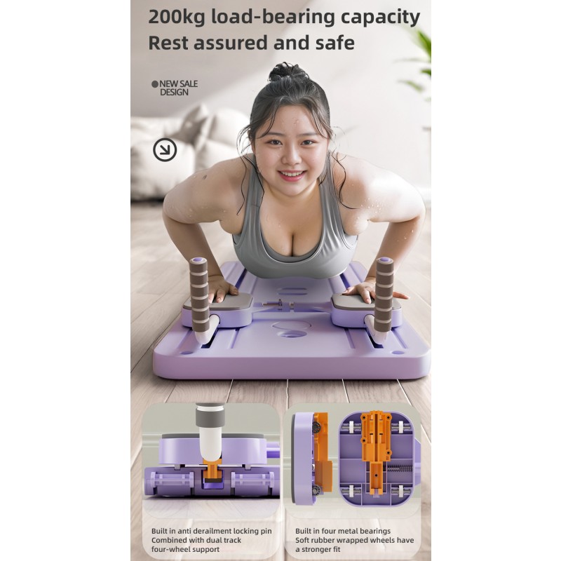 Pilate Board Manufacturer - Multi-functional 6 in 1 Abs Abdominal Fitness Training Equipment