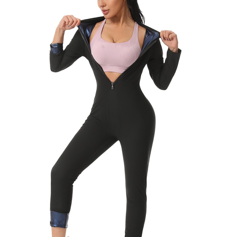 Women's Sauna Suit Manufacturer - Hot Selling Women's Sports Fitness Clothing Plus Size Breathable