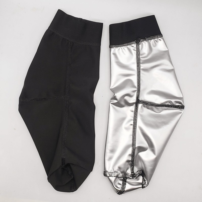 Training Socks Factory - Silver and Blue One Size Sauna Sports Training Sweat Moisturizing Anti