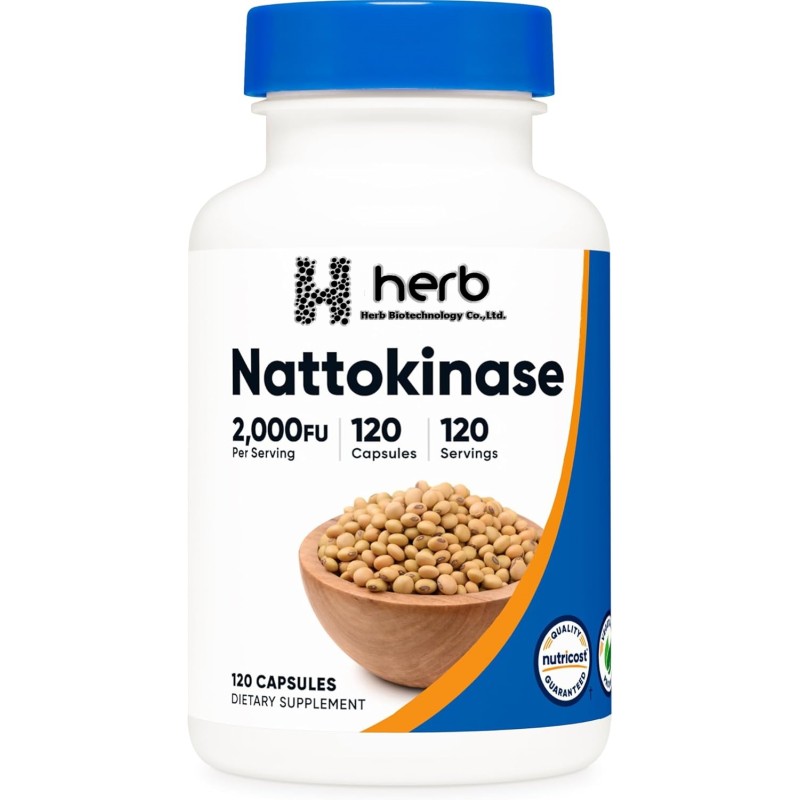 ODM/OEM Nattokinase Supplement Manufacturer - Private Label Naturally Herbal Systemic Enzymes for Cardiovascular Circulatory Support