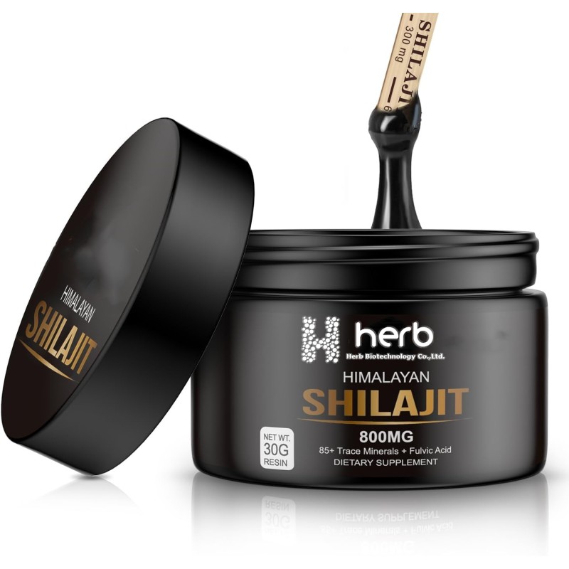 Shilajit Resin Manufacturer - Stock 86% Fulvic Acid Gold Grade Organic Pure Himalayan 50g Food Supplement