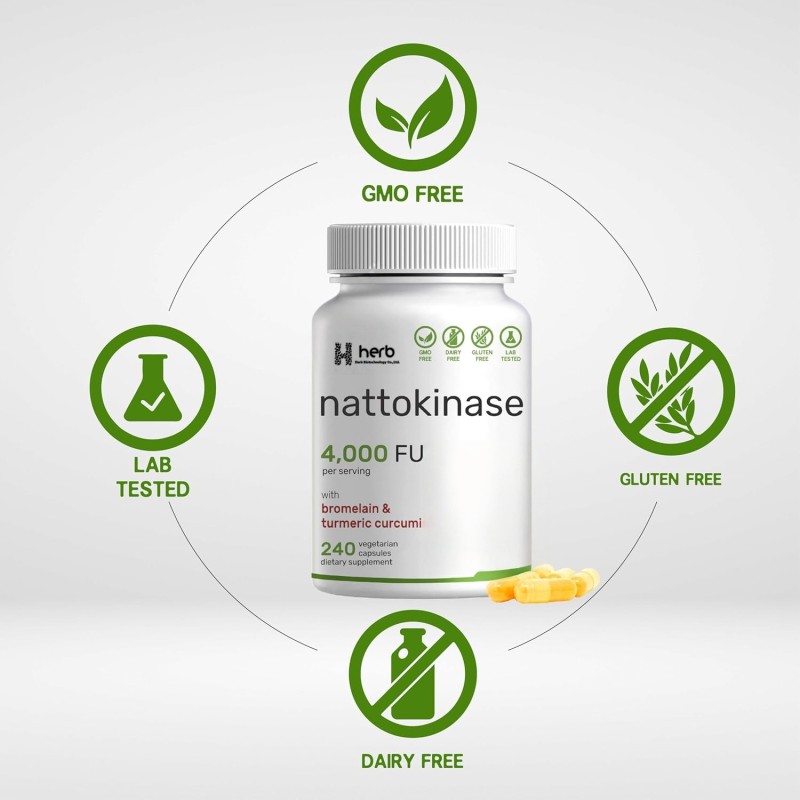 ODM/OEM Nattokinase Supplement Manufacturer - Private Label Naturally Herbal Dietary Supplement