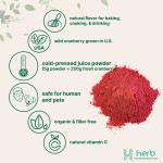 Organic fruit and vegetable powder