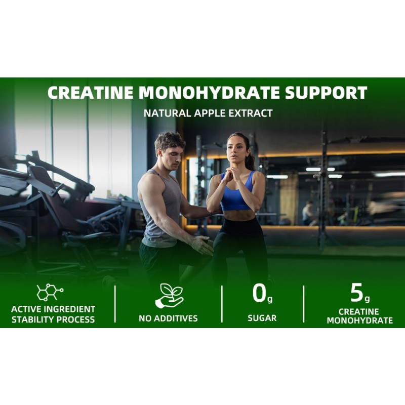 Creatine Monohydrate Gummies Manufacturer - ODM/OEM Complex Vitamins Minerals Supplement for Sport Energy Support