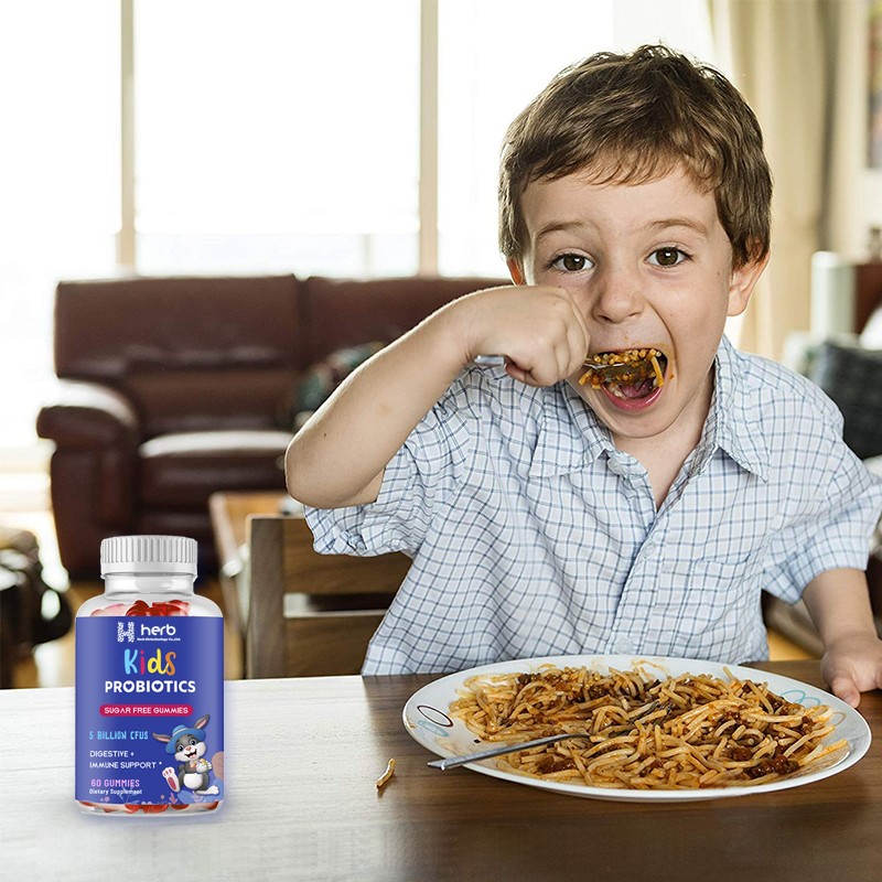 Kids Multivitamin Gummies Manufacturer - Private Label Probiotic Supplement for Digestion Gut Health Microbiome & Energy (Pregnant Women Applicable)