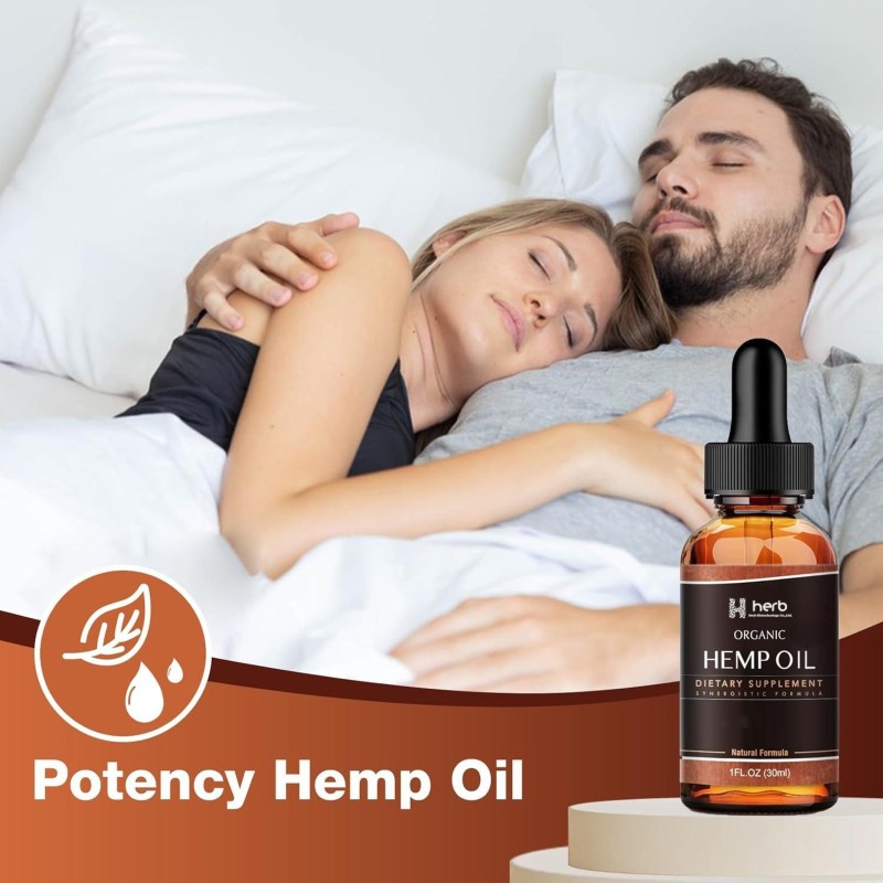 Hemp Oil Drops Manufacturer - OEM/ODM Natural Extract Supplement for Immune Focus Calm Stress & Mood Support