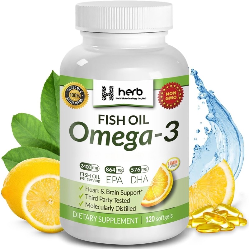ODM/OEM Fish Oil Omega-3 Softgel Manufacturer - Private Label Complex Vitamins Minerals Supplement for Heart Health