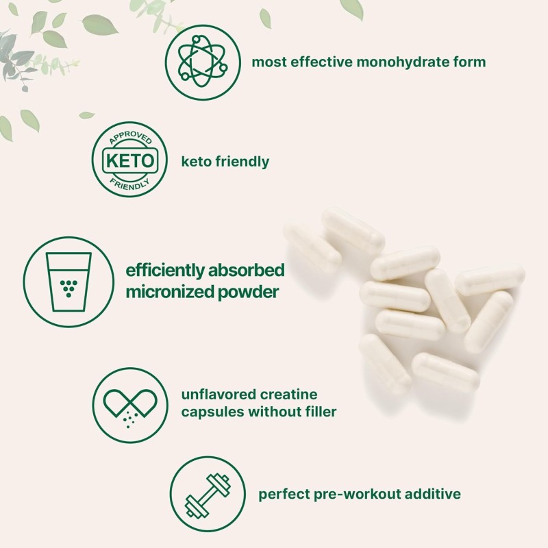 Creatine Monohydrate Capsules Manufacturer - Private Label Complex Vitamins Minerals Supplement for Sport Energy Support