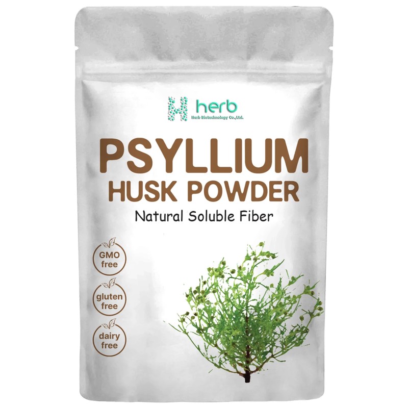 Psyllium Husk Powder Manufacturer - OEM/ODM Factory Supply Natural Dietary Fiber 99% Supplement