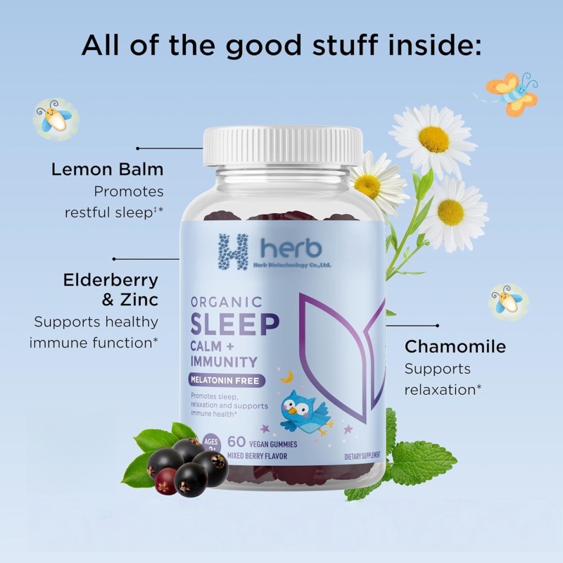 OEM/ODM Natural Melatonin Gummies Manufacturer - Non-Habit Forming Sleep Aid for Kids & Adults to Promote Restful Sleep Private Label
