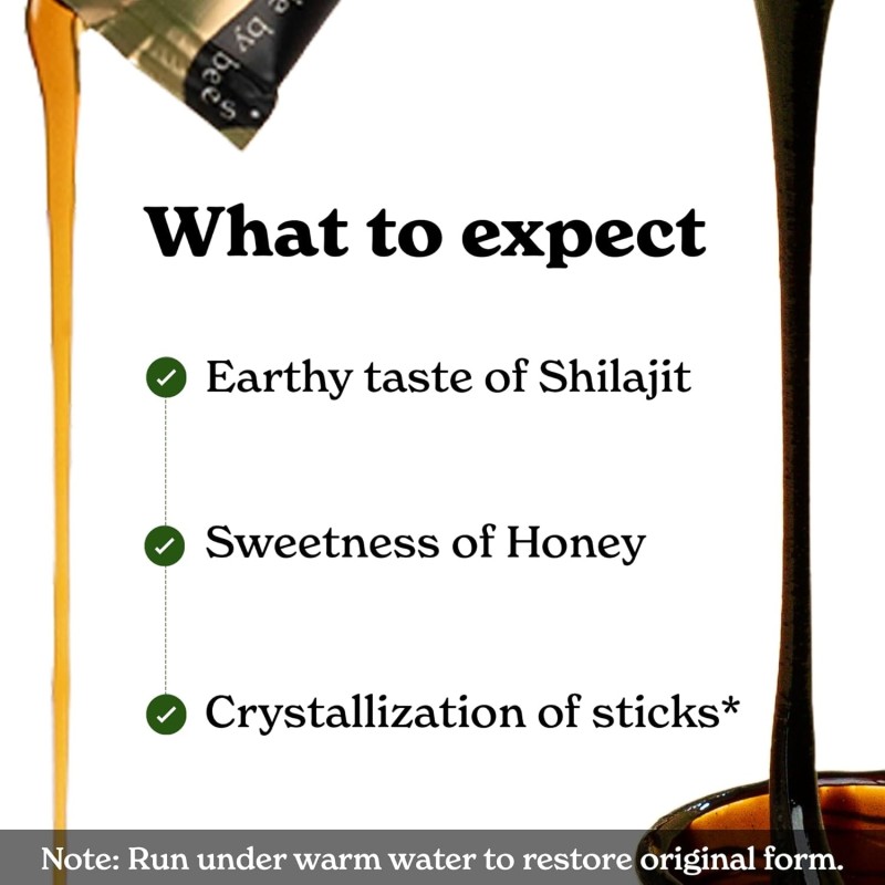 OEM/ODM Himalayan Shilajit Honey Sticks Manufacturer - Private Label Premium Quality Pure Gold Resin with Saffron