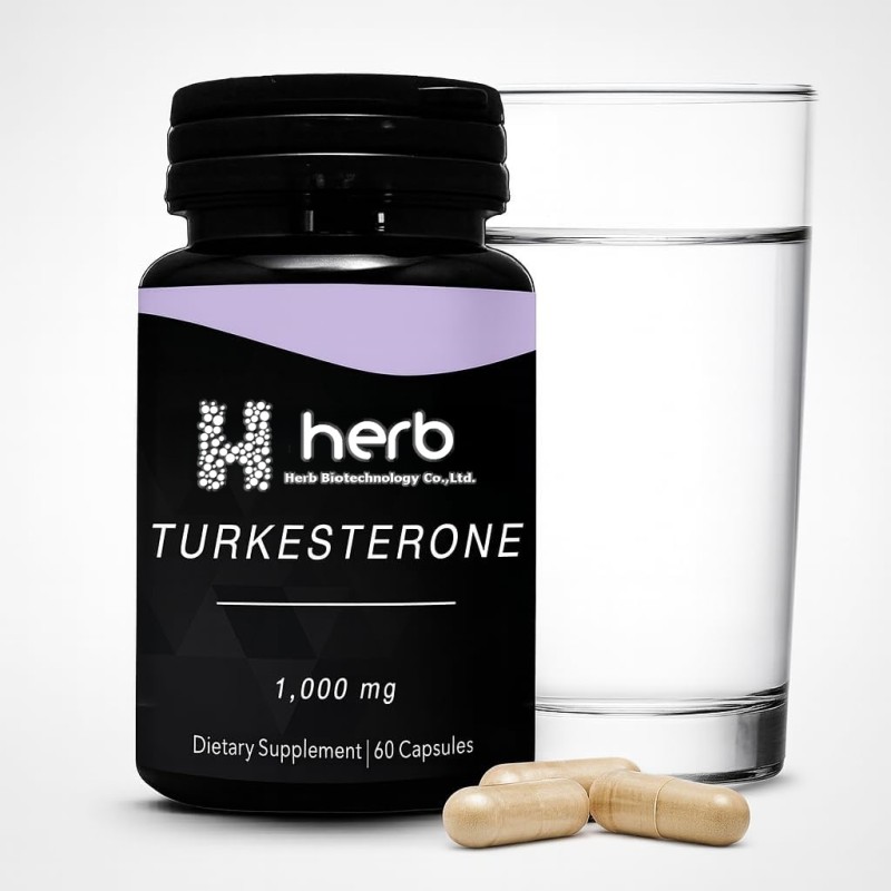 Turkesterone Capsules Manufacturer - OEM/ODM High Potency Supplement with Maca Root & Tribulus Terrestris for Muscle Growth Energy & Memory