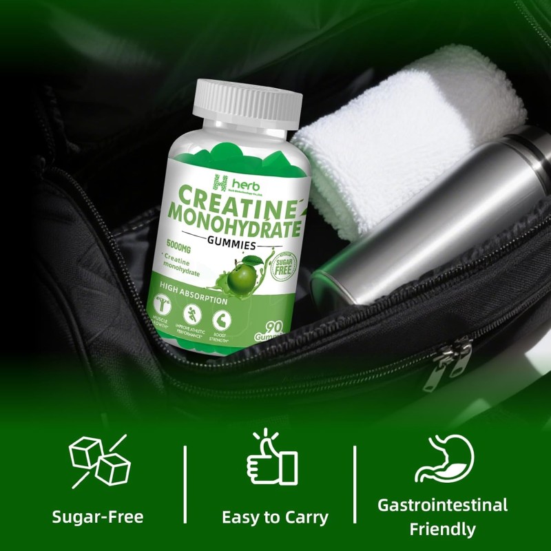 Creatine Monohydrate Gummies Manufacturer - ODM/OEM Complex Vitamins Minerals Supplement for Sport Energy Support