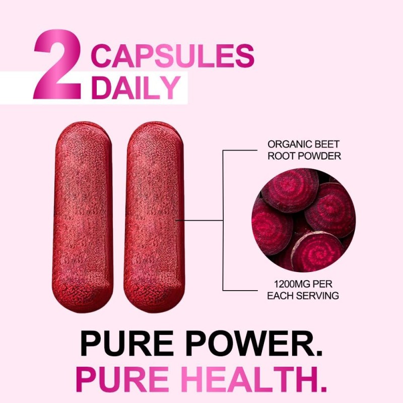 OEM/ODM Beet Root Capsules Manufacturer - Private Label Health Support Supplement for Adults