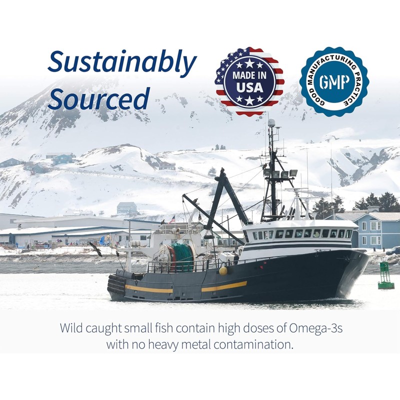 ODM/OEM Fish Oil Omega-3 Manufacturer - Private Label 1200 Mg Supplement for Heart Health