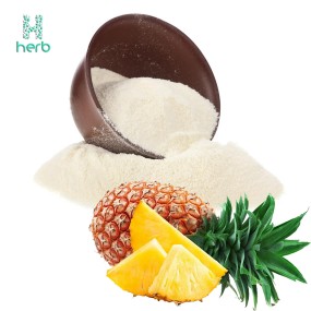 Freeze Dried Pineapple Powder Manufacturer - OEM/ODM 100% Native Water Soluble Pure Pineapple Extract Juice Powder