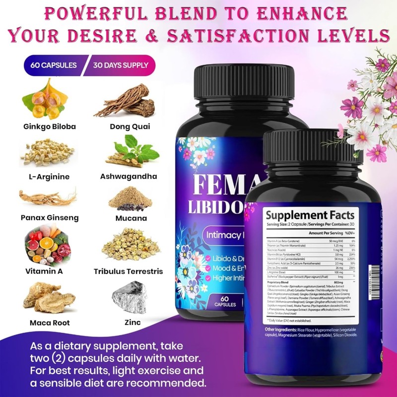 OEM/ODM Female Enhancement Capsules Manufacturer - Private Label Customizable Herbal Supplement