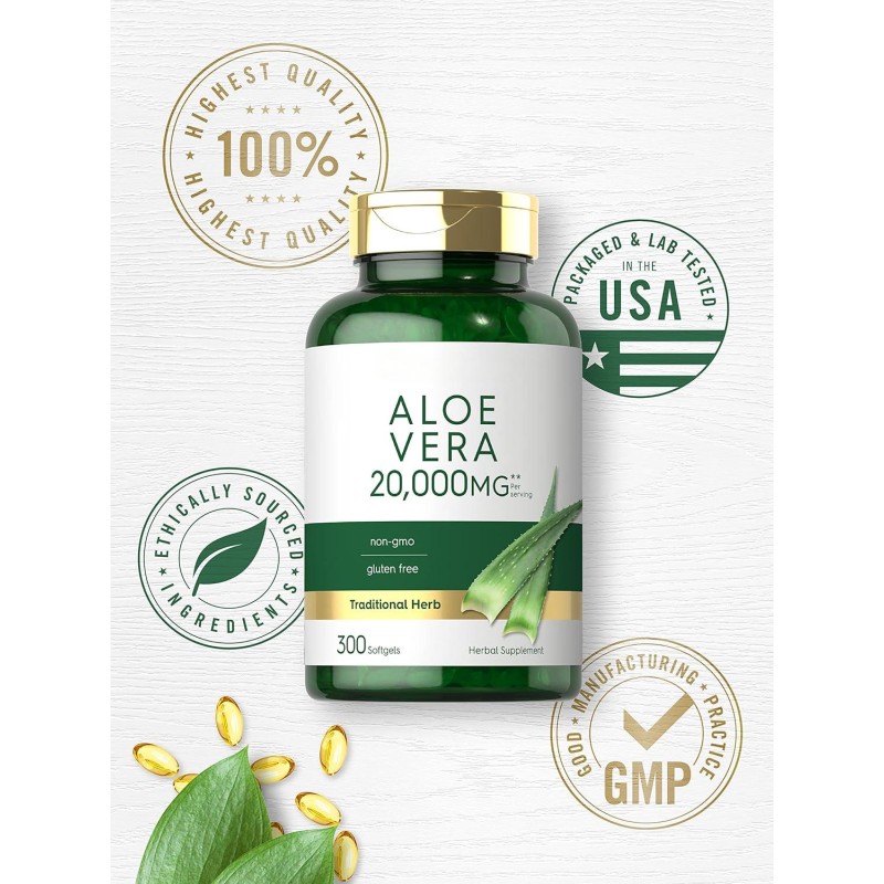 OEM/ODM Aloe Vera Softgel Manufacturer - Private Label Natural Supplement with Slimming & Vitamin E