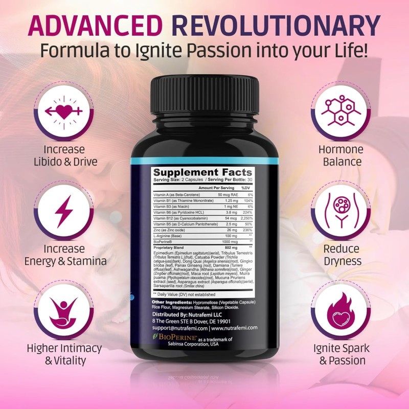 OEM/ODM Female Enhancement Capsules Manufacturer - Private Label Customizable Herbal Supplement