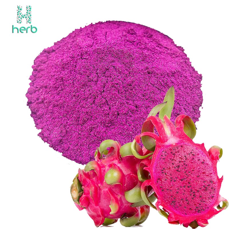 Organic Pink Pitaya Powder Manufacturer - OEM/ODM 100% Native Water Soluble Red Dragon Fruit Powder