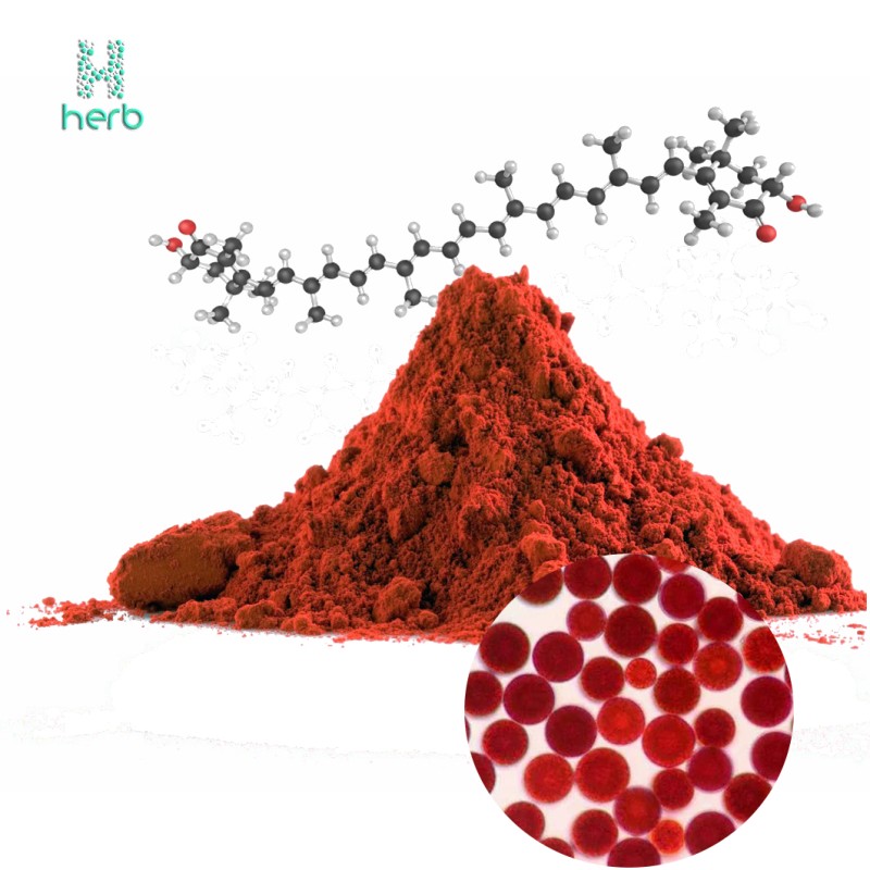 Astaxanthin Powder Manufacturer - OEM/ODM China Manufacturer Price 2% 5% 10% 100% Natural Pure