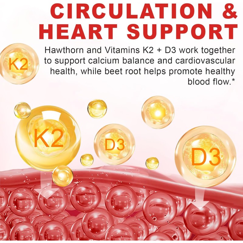 Cayenne Pepper Drops Manufacturer - OEM/ODM Liquid Supplement with Hawthorn Beet Root Turmeric Vitamin K2 & D3