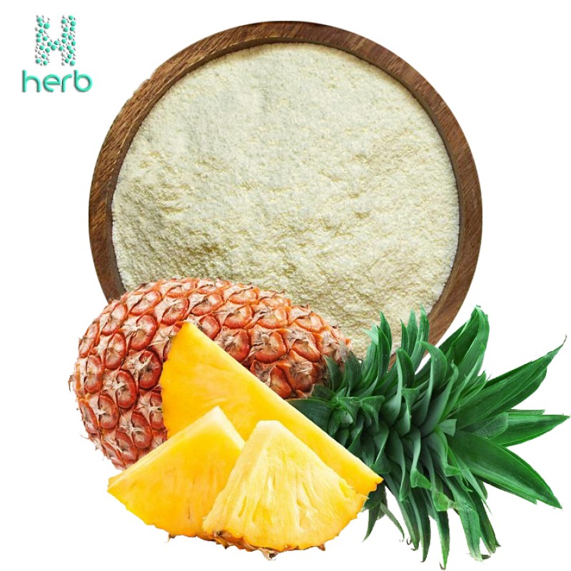 Freeze Dried Pineapple Powder Manufacturer - OEM/ODM 100% Native Water Soluble Pure Pineapple Extract Juice Powder