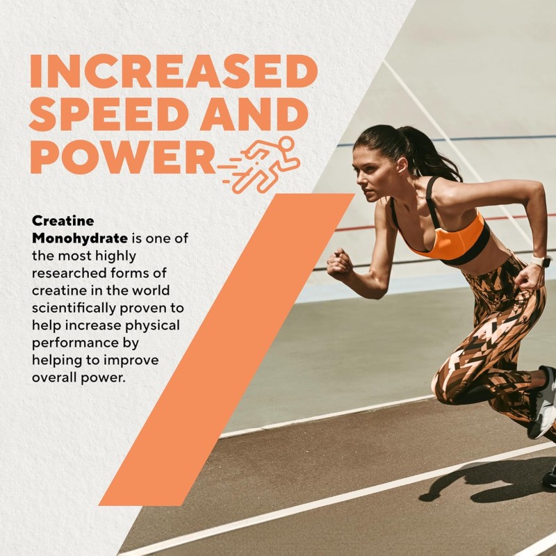 Pure Creatine Monohydrate Powder Manufacturer - OEM/ODM Hot Selling Private Label Efficient Absorption Premium Creatine Supplement