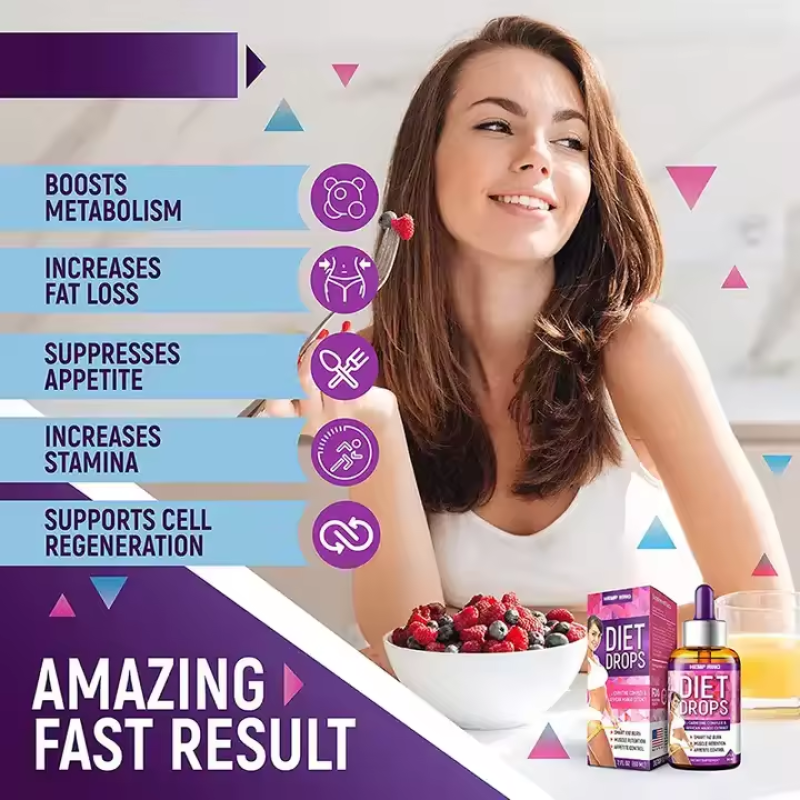 Keto Diet Drops Manufacturer - OEM/ODM Hot Sale Fat Burner Suppressant & Metabolism Booster