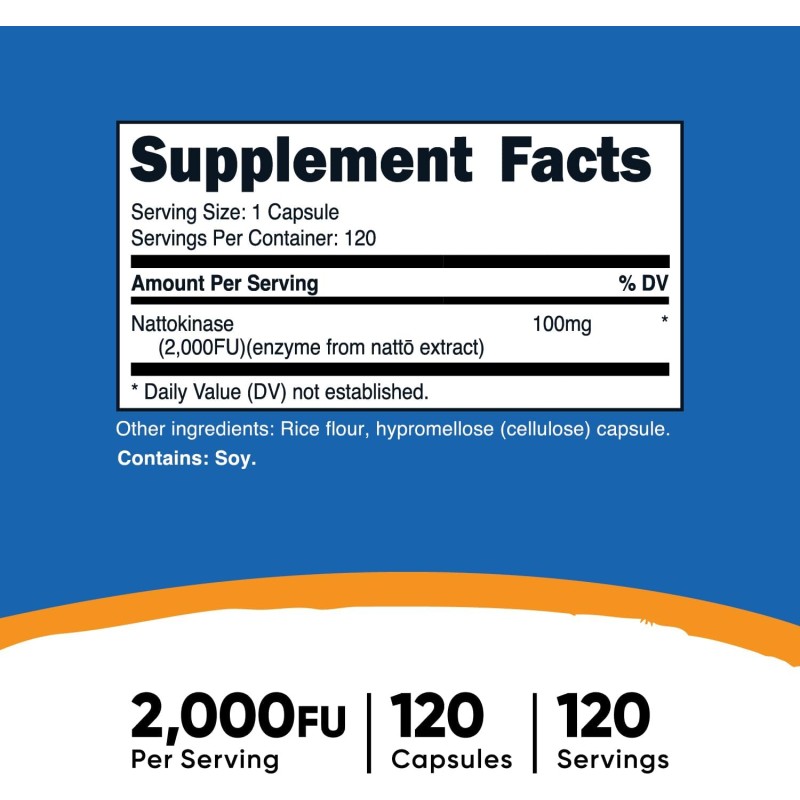 ODM/OEM Nattokinase Supplement Manufacturer - Private Label Naturally Herbal Systemic Enzymes for Cardiovascular Circulatory Support