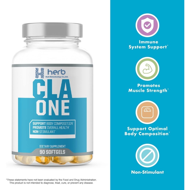 CLA Softgels Manufacturer - OEM/ODM Conjugated Linoleic Acid Supplement (From Safflower Oil for Body Composition & Lean Muscle)