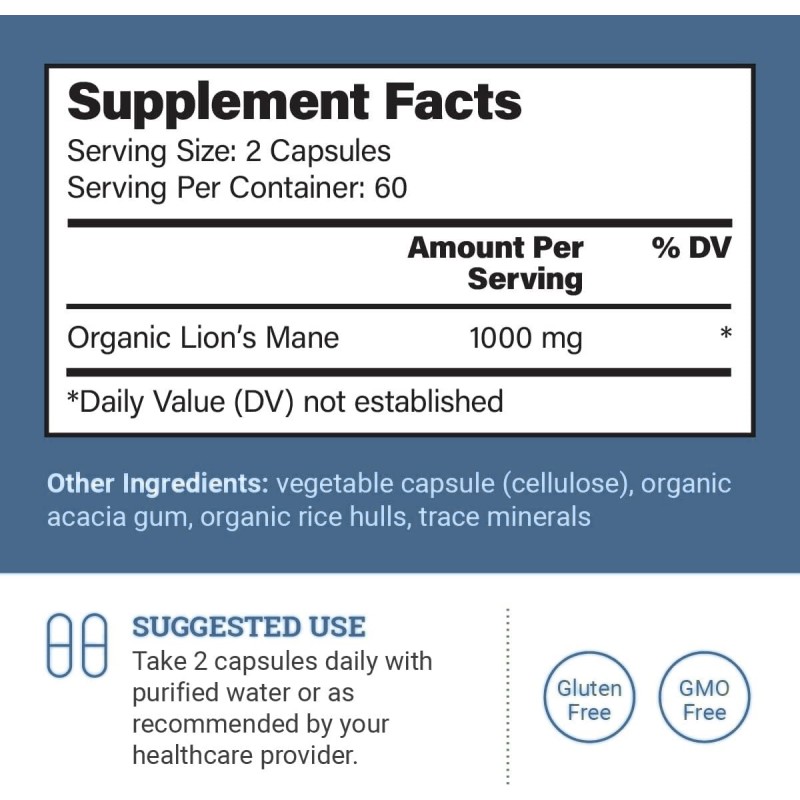 ODM/OEM Lion's Mane Capsules Manufacturer - Private Label Natural Extract Supplement for Immune Support