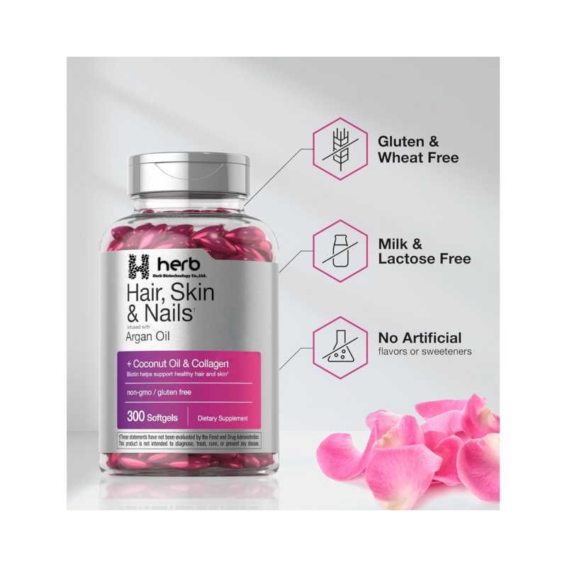 Women's Hydrolyzed Collagen Capsules Manufacturer - OEM/ODM Multivitamin Supplement with Hyaluronic Acid Biotin & Vitamin C (For Skin Hair Nails)