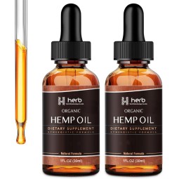 Hemp Oil Drops Manufacturer - OEM/ODM Natural Extract Supplement for Immune Focus Calm Stress & Mood Support