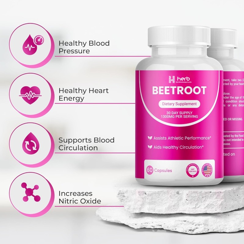 OEM/ODM Beet Root Capsules Manufacturer - Private Label Dark Cherry Flavor for Adults Blood Health Support