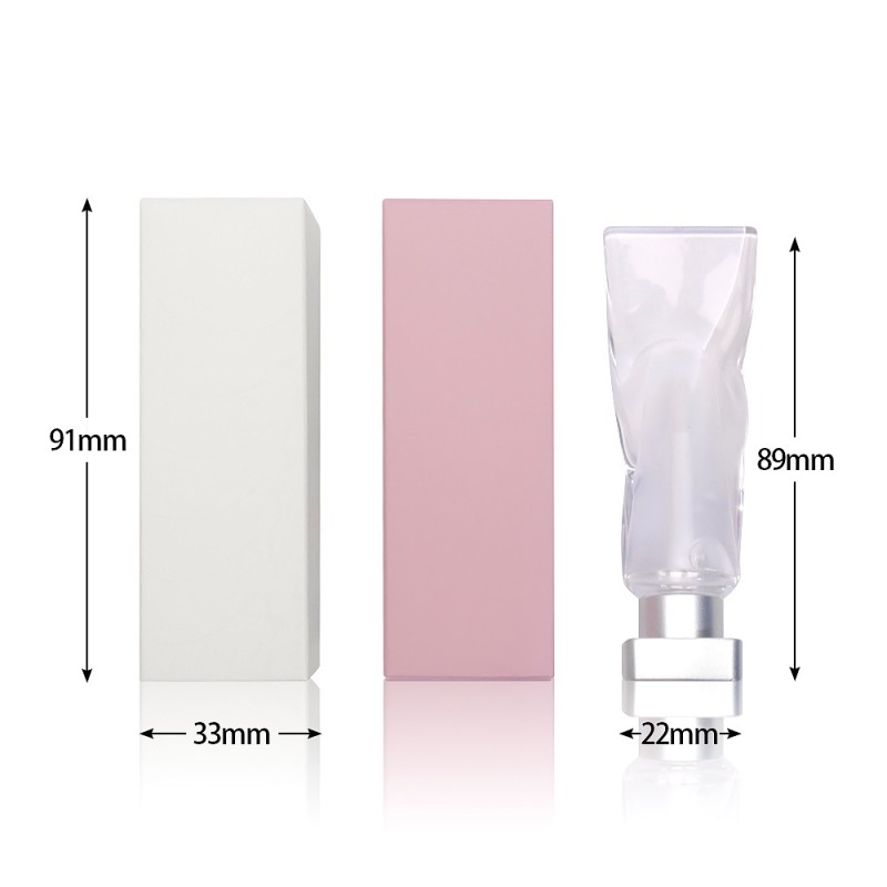 Lip Gloss Manufacturer - Light Pink Nube Cosmetics Makeup Wholesale Custom Gloss