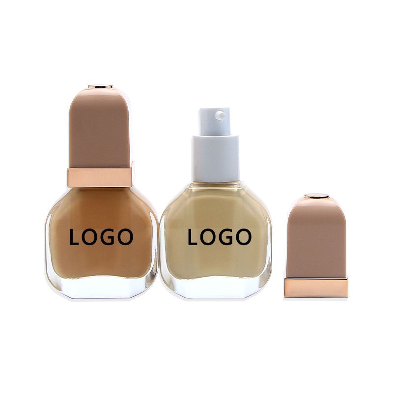 Foundation Makeup Supplier - 26 Color Black Rose Golden Frosted Bottle Full Coverage