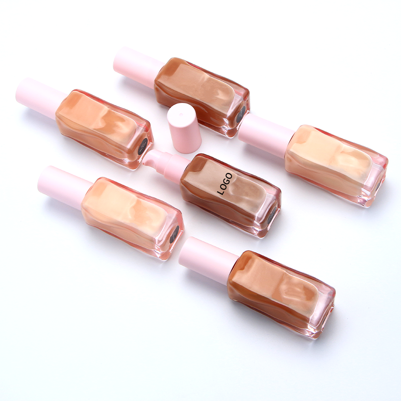 Makeup Liquid Foundation Manufacturer - 10 Color Rose Golden Black Round Waterproof