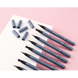 Eyeliner Pen Supplier - Double Headed Wing Seal Black Does Not Stain Easily