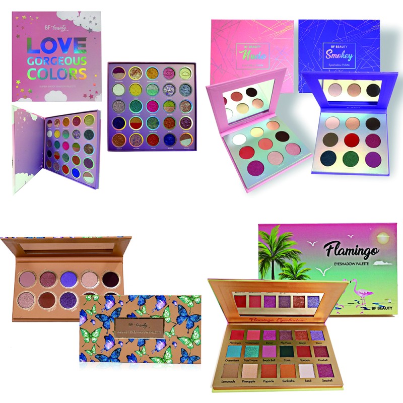 Makeup Cosmetic Set Supplier - Mascara Glitter Pot Eye Primer Eyeshadow Face Palette Ladies